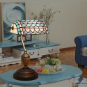 European Stained Glass Table Lamp