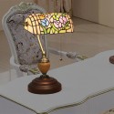 European Stained Glass Table Lamp