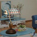 European Stained Glass Table Lamp