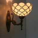 8 Inch European Stained Glass Wall Light