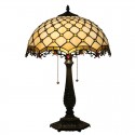 16 Inch American Stained Glass Table Lamp