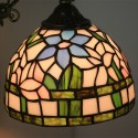 8 Inch European Stained Glass Wall Light