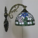 8 Inch European Stained Glass Wall Light