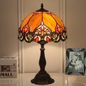 12 Inch European Stained Glass Table Lamp