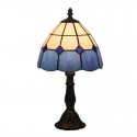 8 Inch American Stained Glass Table Lamp