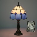 8 Inch American Stained Glass Table Lamp