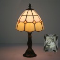 8 Inch American Stained Glass Table Lamp