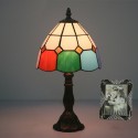 8 Inch American Stained Glass Table Lamp