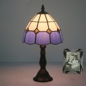 8 Inch American Stained Glass Table Lamp