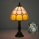 8 Inch American Stained Glass Table Lamp