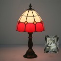 8 Inch American Stained Glass Table Lamp