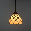 12 Inch European Stained Glass Pendant Light