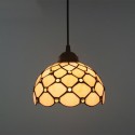 12 Inch European Stained Glass Pendant Light