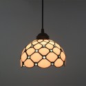 12 Inch European Stained Glass Pendant Light