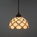 12 Inch European Stained Glass Pendant Light