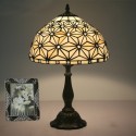 12 Inch American Simple Stained Glass Table Lamp