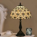 12 Inch American Simple Stained Glass Table Lamp