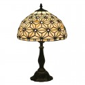 12 Inch American Simple Stained Glass Table Lamp