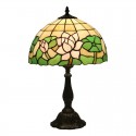 12 Inch European Stained Glass Table Lamp