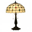 16 Inch European Stained Glass Table Lamp