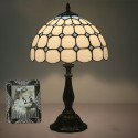 12 Inch European Stained Glass Table Lamp