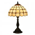 12 Inch European Stained Glass Table Lamp