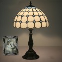 12 Inch European Stained Glass Table Lamp