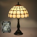 12 Inch European Stained Glass Table Lamp