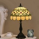 12 Inch European Stained Glass Table Lamp