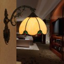 8 Inch American Simple Stained Glass Wall Light