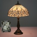 12 Inch European Stained Glass Table Lamp