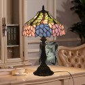 12 Inch European Stained Glass Table Lamp