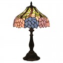 12 Inch European Stained Glass Table Lamp