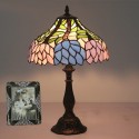 12 Inch European Stained Glass Table Lamp