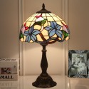 12 Inch European Stained Glass Table Lamp