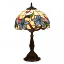 12 Inch European Stained Glass Table Lamp