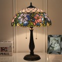 16 Inch European Stained Glass Table Lamp