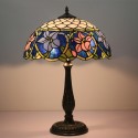 16 Inch European Stained Glass Table Lamp