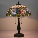 16 Inch European Stained Glass Table Lamp