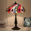 16 Inch European Stained Glass Table Lamp