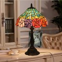 12 Inch European Stained Glass Table Lamp