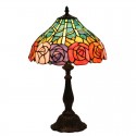 12 Inch European Stained Glass Table Lamp