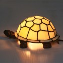 European Stained Glass Table Lamp