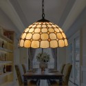 16 Inch European Stained Glass Pendant Light