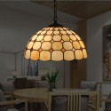 16 Inch European Stained Glass Pendant Light