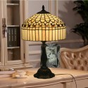 12 Inch American Simple Stained Glass Table Lamp