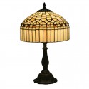 12 Inch American Simple Stained Glass Table Lamp