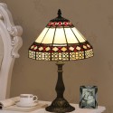 10 Inch European Stained Glass Table Lamp