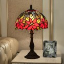 10 Inch European Stained Glass Table Lamp