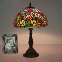 12 Inch European Stained Glass Table Lamp